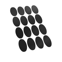 GSW - FEUILLES MAGNÉTIQUES - OVALE 60X35MM