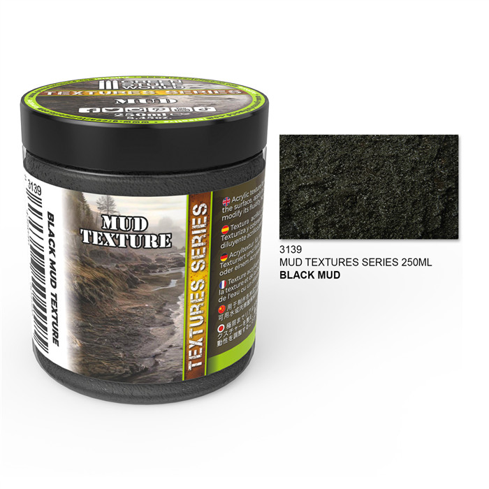 GSW - TEXTURES DE BOUE - BOUE NOIRE 250ML GSW - TEXTURES DE BOUE - BOUE NOIRE 250ML