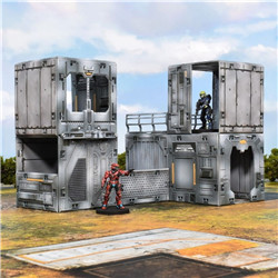 HALO FLASHPOINT - OUTPOST BUILDABLE TERRAIN SET