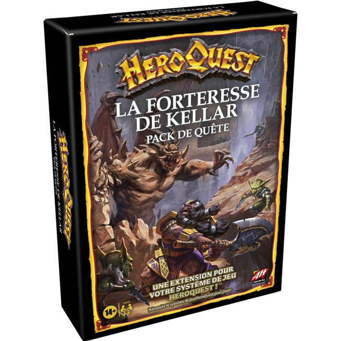 HEROQUEST - LA FORTERESSE DE KELLAR HEROQUEST - LA FORTERESSE DE KELLAR