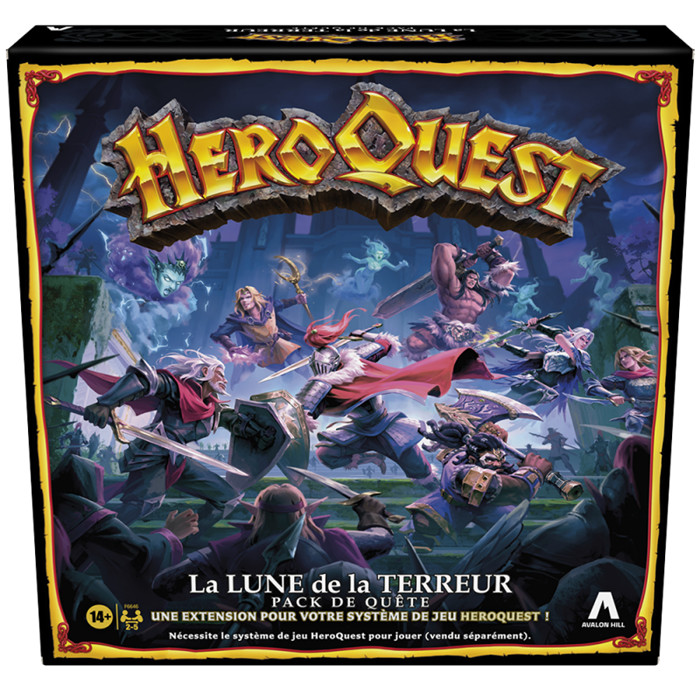 HEROQUEST - LA LUNE DE LA TERREUR HEROQUEST - LA LUNE DE LA TERREUR