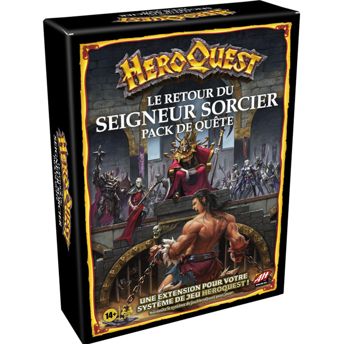 HEROQUEST - LE RETOUR DU SEIGNEUR SORCIER HEROQUEST - LE RETOUR DU SEIGNEUR SORCIER