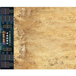 HITS AND CRITS - ASOIAF ROCKY DESERT ONE-SIDED RUBBER MAT 58,5" X 48"