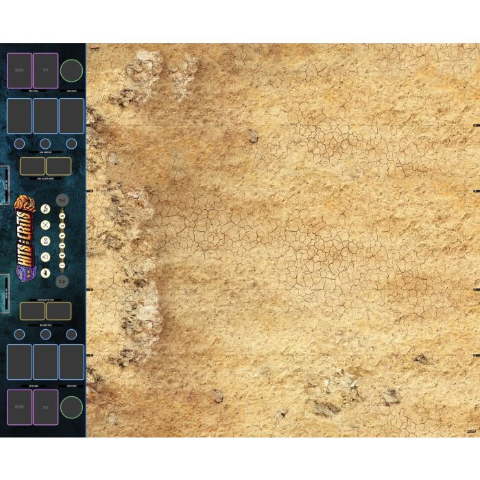 HITS AND CRITS - ASOIAF ROCKY DESERT ONE-SIDED RUBBER MAT 58,5" X 48" HITS AND CRITS - ASOIAF ROCKY DESERT ONE-SIDED RUBBER MAT 58,5" X 48"