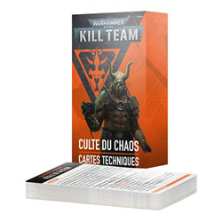 KILL TEAM: CULTE DU CHAOS – CARTES TECHNIQUES