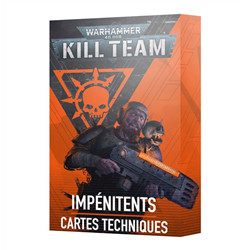KILL TEAM: IMPÉNITENTS – CARTES TECHNIQUES