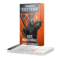 KILL TEAM: SUITE INQUISITORIALE – CARTES TECHNIQUES