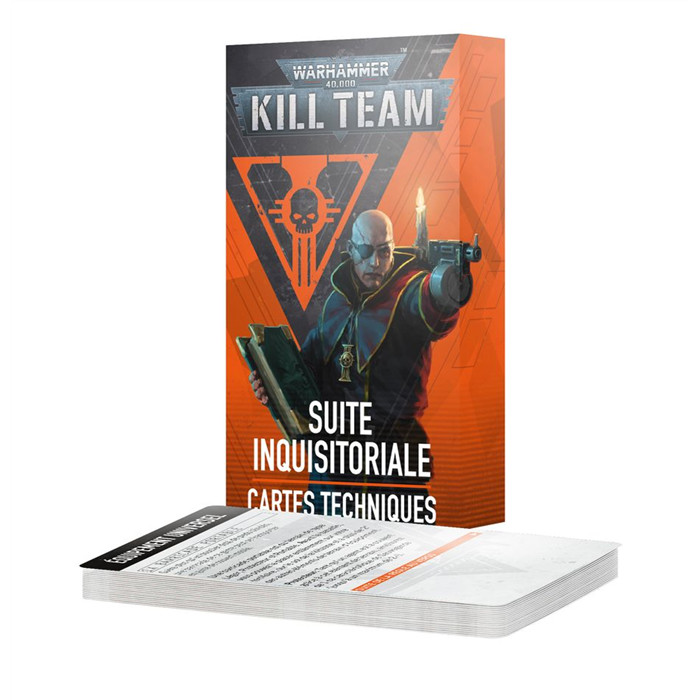 KILL TEAM: SUITE INQUISITORIALE – CARTES TECHNIQUES KILL TEAM: SUITE INQUISITORIALE – CARTES TECHNIQUES
