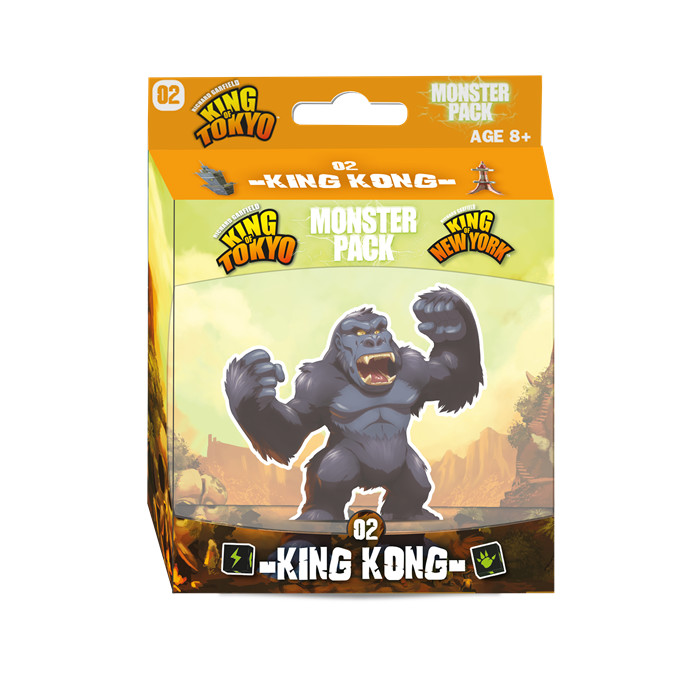 KING OF TOKYO - MONSTER PACK - KING KONG KING OF TOKYO - MONSTER PACK - KING KONG