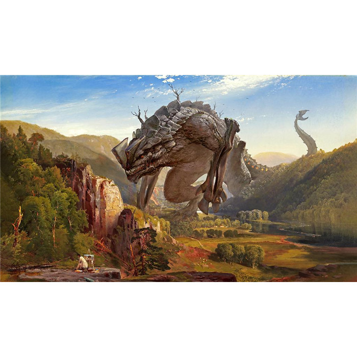 KRAKEN WARGAMES PLAYMATS - KAIJU EVENING KRAKEN WARGAMES PLAYMATS - KAIJU EVENING