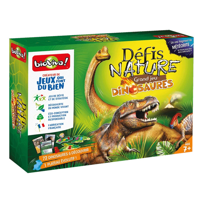 LE GRAND JEU DÉFIS NATURE - DINOSAURES LE GRAND JEU DÉFIS NATURE - DINOSAURES