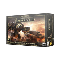 LEGIONS IMPERIALIS: WARHOUND SCOUT TITANS WITH TURBO-LASER DESTRUCTORS AND