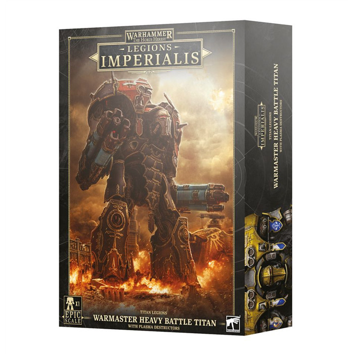 LEGIONS IMPERIALIS: WARMASTER HEAVY BATTLE TITAN WITH PLASMA DESTRUCTORS LEGIONS IMPERIALIS: WARMASTER HEAVY BATTLE TITAN WITH PLASMA DESTRUCTORS