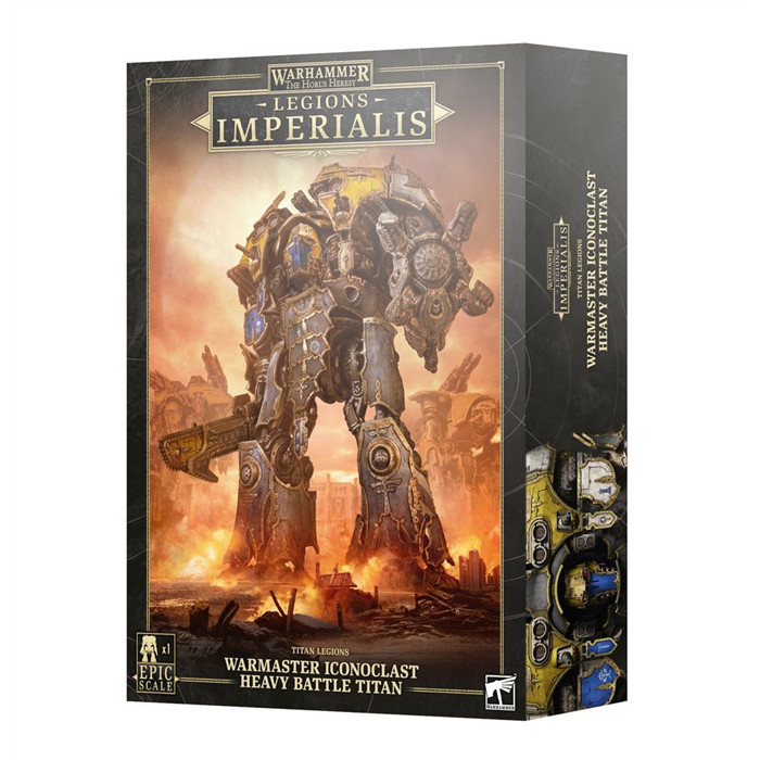 LEGIONS IMPERIALIS: WARMASTER ICONOCLAST HEAVY BATTLE TITAN LEGIONS IMPERIALIS: WARMASTER ICONOCLAST HEAVY BATTLE TITAN