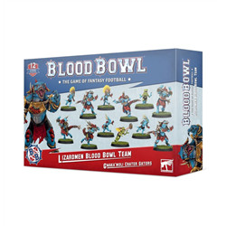 LIZARDMEN BLOOD BOWL TEAM – GWAKA'MOLI CRATER GATORS