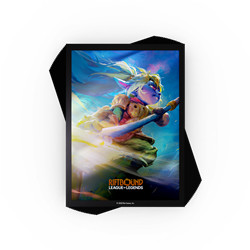 LOL - RIFTBOUND - SET 3: UNLEASHED ART SLEEVES POPPY, KEEPER OF THE HAMMER