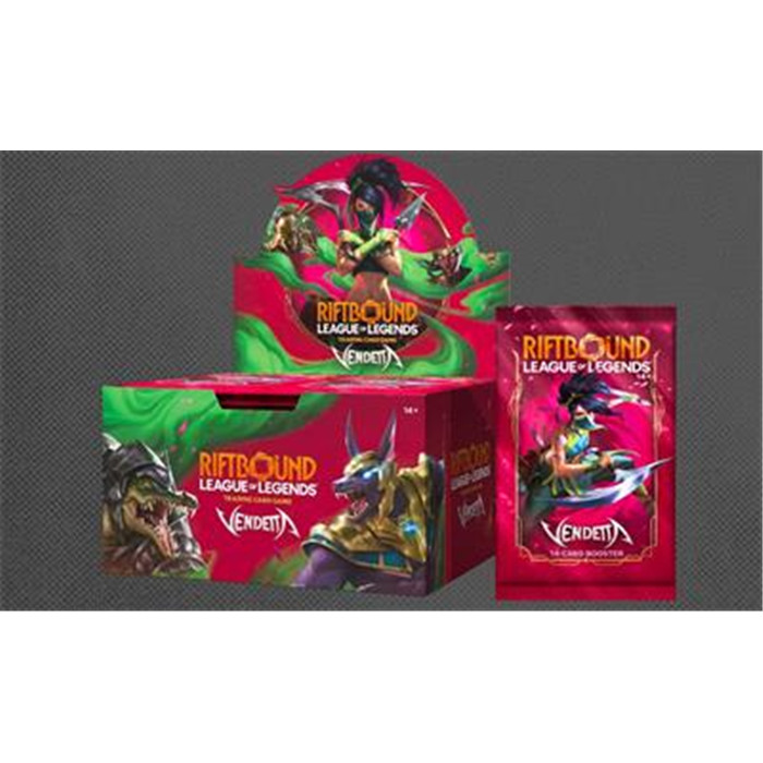 LOL - RIFTBOUND - SET 4: VENDETTA BOOSTER LOL - RIFTBOUND - SET 4: VENDETTA BOOSTER