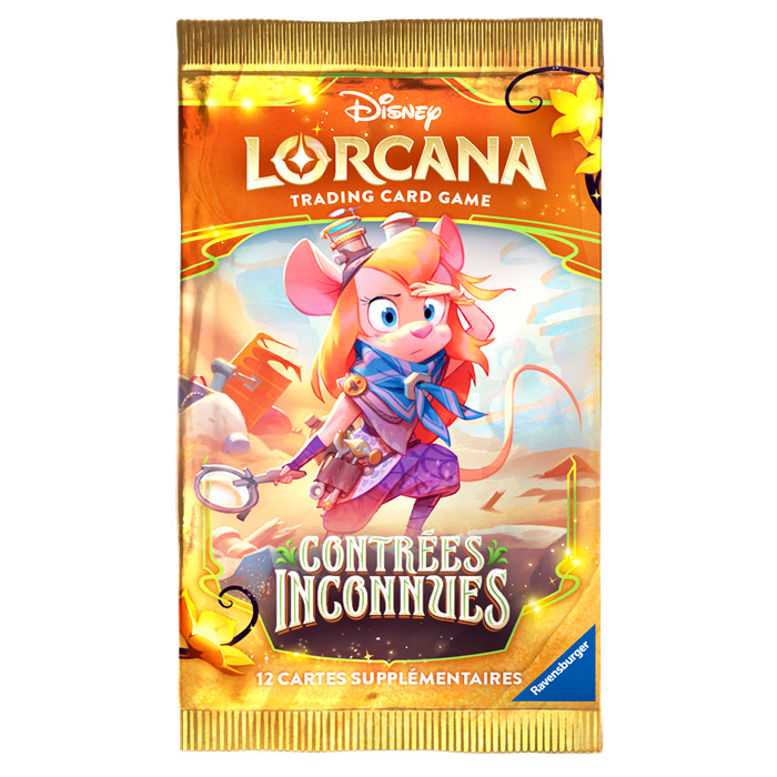 LORCANA - CONTRÉES INCONNUES BOOSTER CARTONNÉ LORCANA - CONTRÉES INCONNUES BOOSTER CARTONNÉ
