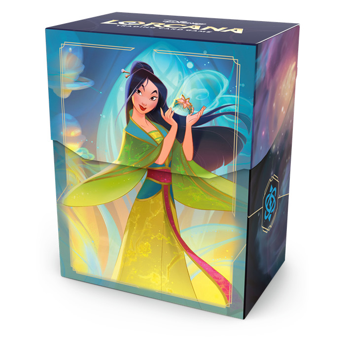 LORCANA - FABULEUX DECKBOX MULAN LORCANA - FABULEUX DECKBOX MULAN