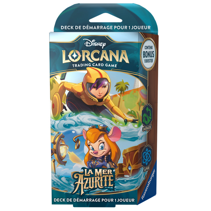 LORCANA - LA MER AZURITE ÉMERAUDE-SAPHIR LORCANA - LA MER AZURITE ÉMERAUDE-SAPHIR