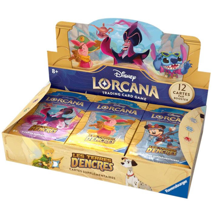 LORCANA : LES TERRES D'ENCRES DISPLAY LORCANA : LES TERRES D'ENCRES DISPLAY