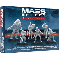 MASS EFFECT - HEROES OF THE NORMANDY ALPHA (RESIN SET)