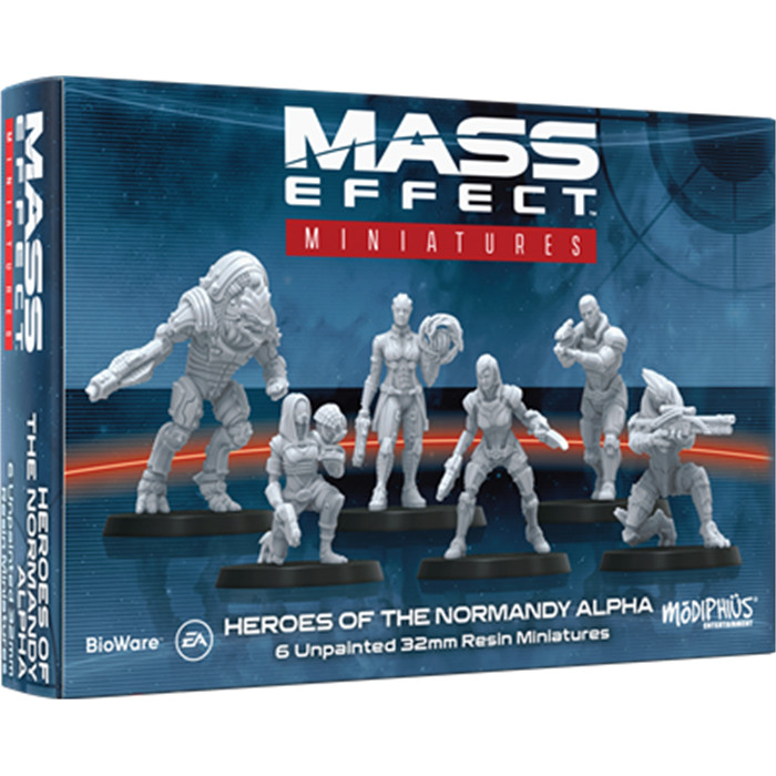MASS EFFECT - HEROES OF THE NORMANDY ALPHA (RESIN SET) MASS EFFECT - HEROES OF THE NORMANDY ALPHA (RESIN SET)