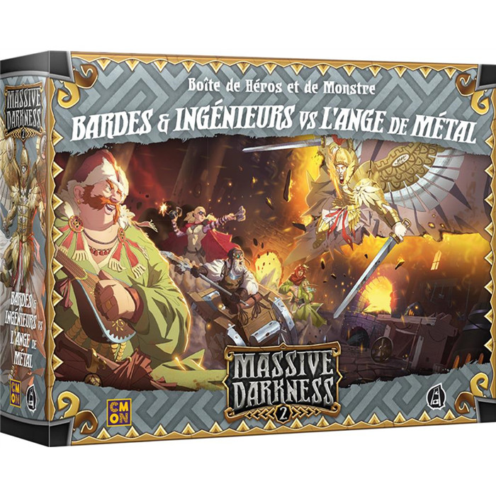 MASSIVE DARKNESS 2 - BARDES & INGÉNIEURS VS ANGES DU MÉTAL MASSIVE DARKNESS 2 - BARDES & INGÉNIEURS VS ANGES DU MÉTAL