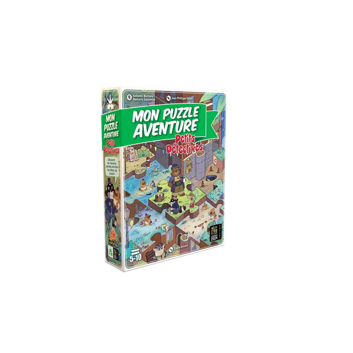 MON PUZZLE AVENTURE : PETITS DETECTIVES MON PUZZLE AVENTURE : PETITS DETECTIVES