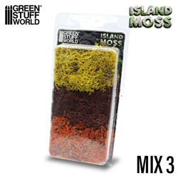 MOUSSE D'ISLANDE - MÉLANGE JAUNE ET MARRON