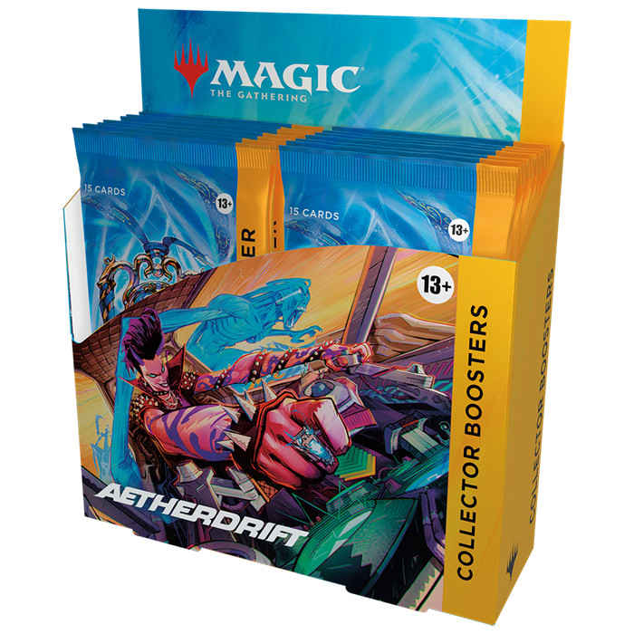 MTG - AETHERDRIFT DISPLAY COLLECTOR BOOSTER MTG - AETHERDRIFT DISPLAY COLLECTOR BOOSTER