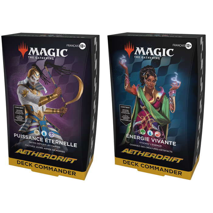 MTG - AETHERDRIFT - DUO PACK COMMANDER MTG - AETHERDRIFT - DUO PACK COMMANDER