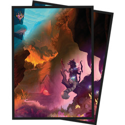 MTG : BLOOMBURROW 100CT SLEEVES RED