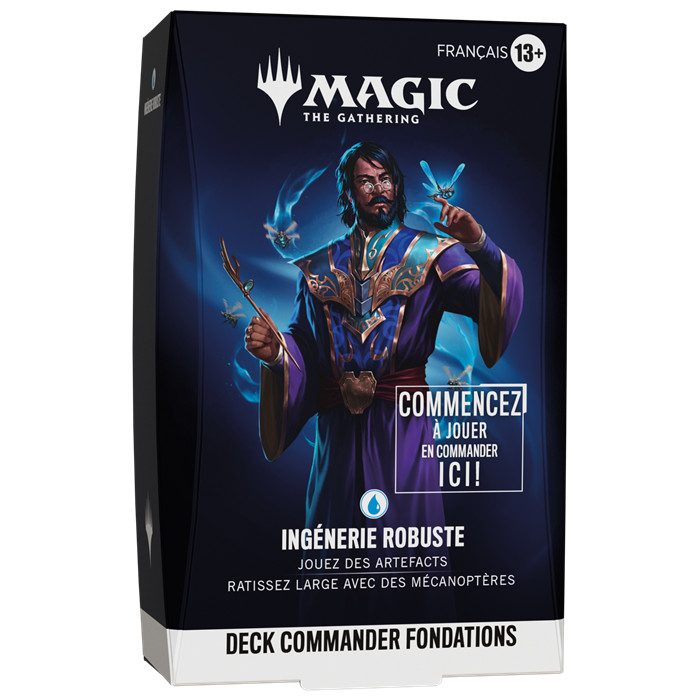 MTG - DECK COMMANDER FONDATIONS INGÉNERIE ROBUSTE MTG - DECK COMMANDER FONDATIONS INGÉNERIE ROBUSTE