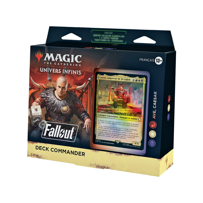 MTG - FALLOUT COMMANDER HAIL, CAESAR MTG - FALLOUT COMMANDER HAIL, CAESAR