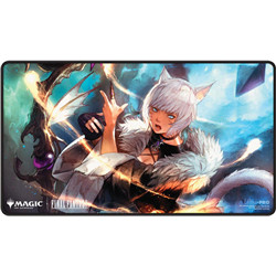 MTG: FF BLACK STITCHED PLAYMAT PREMIUM 4