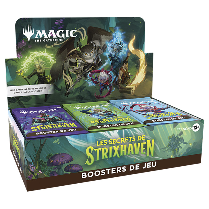 MTG - LES SECRETS DE STRIXHAVEN DISPLAY BOOSTER DE JEU MTG - LES SECRETS DE STRIXHAVEN DISPLAY BOOSTER DE JEU