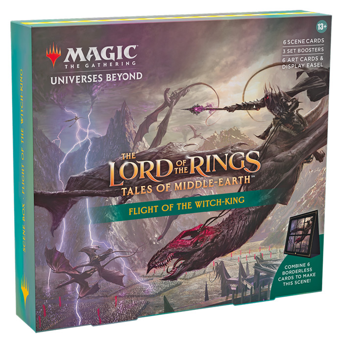 MTG - LOTR SCENE BOX - FLIGHT OF THE WITCH-KING MTG - LOTR SCENE BOX - FLIGHT OF THE WITCH-KING