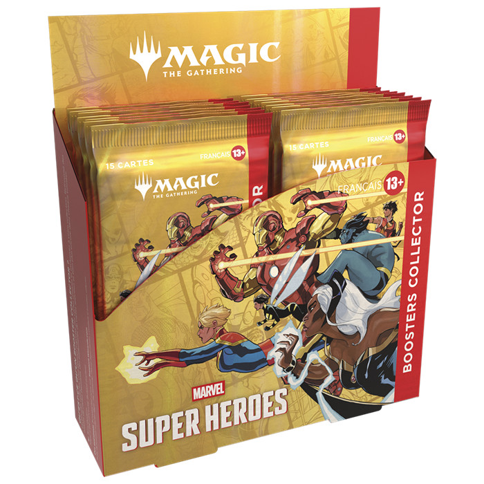 MTG - MARVEL SUPER HEROES DISPLAY BOOSTER COLLECTOR MTG - MARVEL SUPER HEROES DISPLAY BOOSTER COLLECTOR