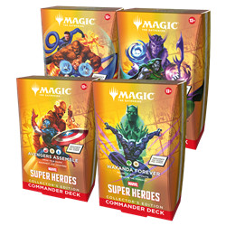 MTG - MARVEL SUPER HEROES PACK COMMANDER COLLECTOR