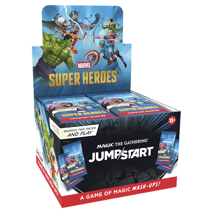 MTG - MARVEL SUPER HEROES PLAY BOOSTER JUMPSTART MTG - MARVEL SUPER HEROES PLAY BOOSTER JUMPSTART