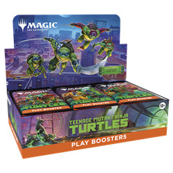 MTG - TEENAGE MUTANT NINJA TURTLES PLAY BOOSTER DISPLAY
