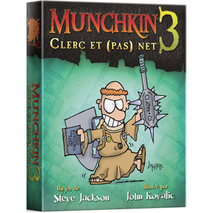 MUNCHKIN 3 - CLERC ET PAS NET (EXT.) MUNCHKIN 3 - CLERC ET PAS NET (EXT.)