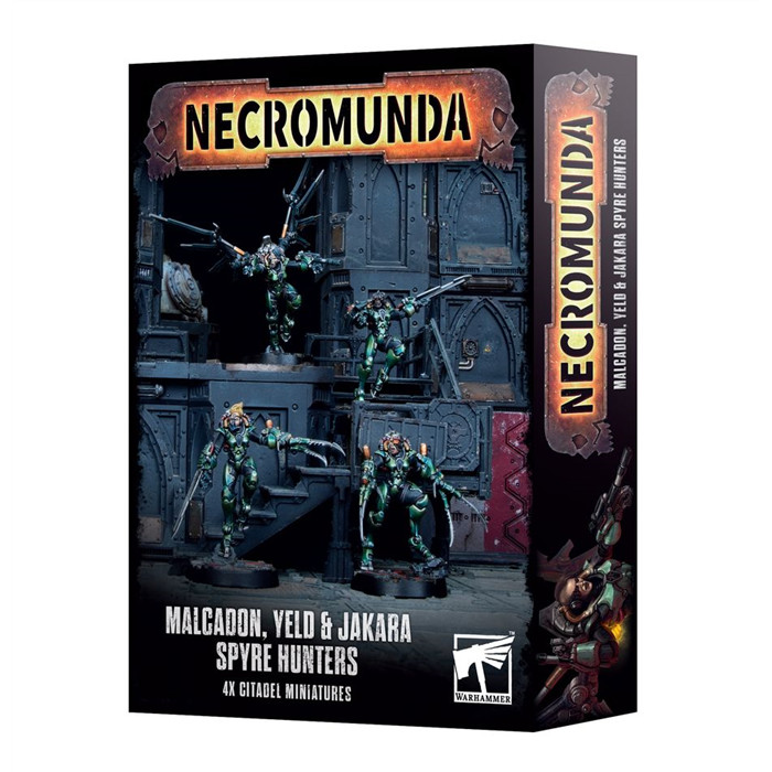 NECROMUNDA : MALCADON YELD & JAKARA SPYRE HUNTER NECROMUNDA : MALCADON YELD & JAKARA SPYRE HUNTER