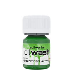 OIL WASH - GREEN MOSS
