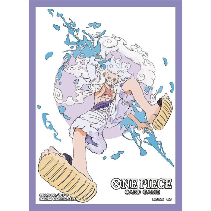 ONE PIECE CARD GAME - OFFICIAL SLEEVE 12 - LUFFY GEAR 5 ONE PIECE CARD GAME - OFFICIAL SLEEVE 12 - LUFFY GEAR 5