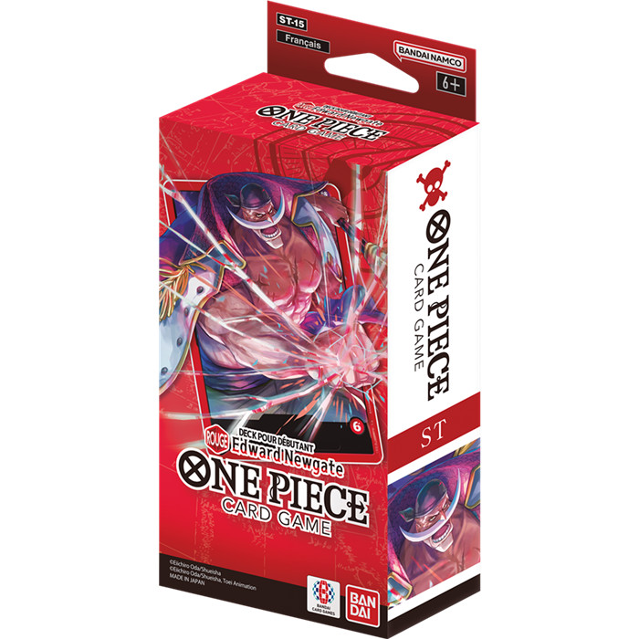 ONE PIECE - DECK DÉBUTANT - EDWARD NEWGATE (ROUGE) ONE PIECE - DECK DÉBUTANT - EDWARD NEWGATE (ROUGE)