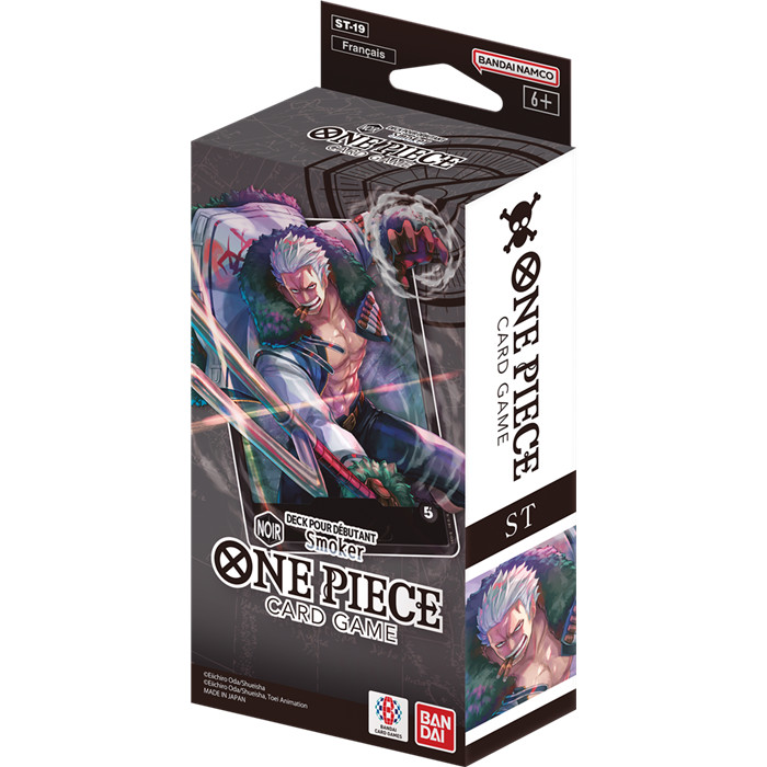 ONE PIECE - DECK DÉBUTANT - SMOKER (NOIR) ONE PIECE - DECK DÉBUTANT - SMOKER (NOIR)
