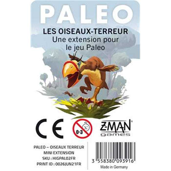 PALEO EXT. LES OISEAUX TERREUR PALEO EXT. LES OISEAUX TERREUR