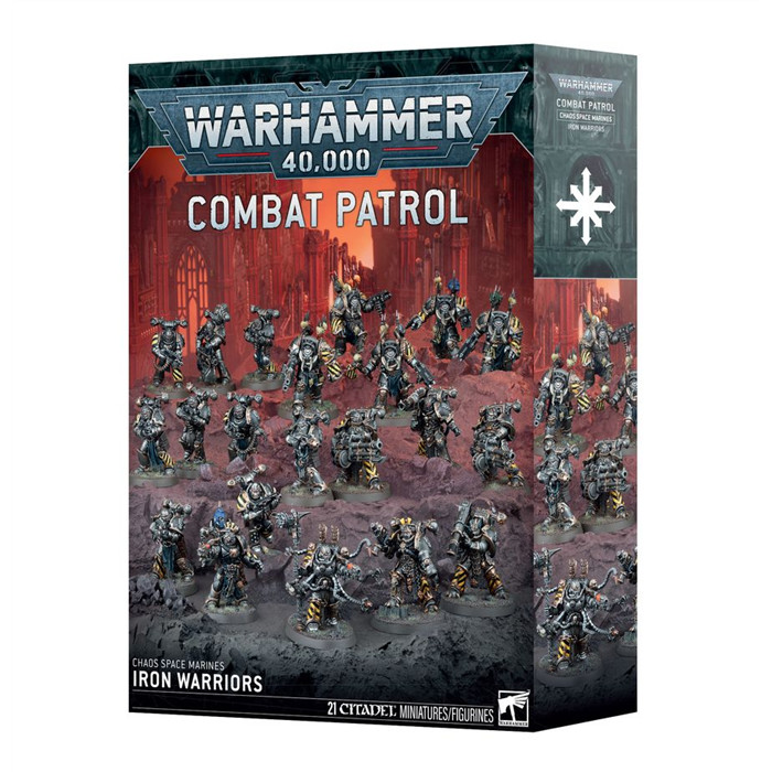 PATROUILLE: SPACE MARINES DU CHAOS – IRON WARRIORS PATROUILLE: SPACE MARINES DU CHAOS – IRON WARRIORS
